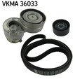 SKF VKMA 36033 Keilrippenriemensatz für ,MITSUBISHI,NISSAN,OPEL,RENAULT,VAUXHALL