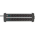 brennenstuhl Premium-Alu-Line 16-fach Steckdosenleiste mit Schalter 3,0 m...