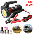 DIESELPUMPE ÖLABSAUGPUMPE 12V 260W HEIZÖLPUMPE KRAFTSTOFFPUMPE SELBSTANSAUGEND