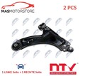 LINKS RECHTS QUERLENKER SATZ VORNE OUTER NIEDRIGER NTY ZWD-PL-032 2PCS V NEU