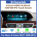 10,25" Android 14 Autoradio Für Mercedes S-Klasse W221 NTG3.5 CarPlay GPS Navi 