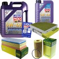 INSPEKTIONSKIT FILTER LIQUI MOLY ÖL 6L 5W-40 für Audi A4 Avant 8K5 B8 1.8 TFSI