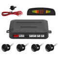 4 Sensoren LCD Display KFZ Einparkhilfe Rückfahrwarner Auto Parkhilfe PDC DHL