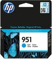 Tinte HP 951 CN050AE Patrone Cyan Officejet Pro 8100/8600/251dw Hersteller: HP