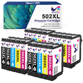 20 XXL Set Druckerpatronen für Epson 502 XL WF2860 DWF WF2865DWF XP-5100 XP-5105