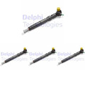 4 x Einspritzdüse DELPHI für DACIA, MERCEDES-BENZ, NISSAN, RENAULT, SUZUKI
