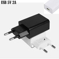 2PC USB 5V 2A Ladegerät Adapter Netzteil Charger Netzstecker Steckernetzteil