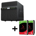 Synology DiskStation DS423 4 Einschübe NAS-Server Leergehäuse + 2x Seagate