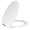 Wenko Duroplast WC-Sitz Klobrille Toilettendeckel mit Absenkautomatik - WEIß