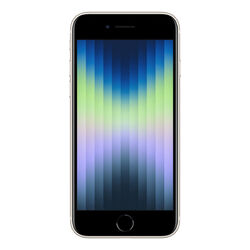 Apple iPhone SE (2022) 64GB Dual-SIM Starlight [11,94cm (4,7") IPS LCD Display, 