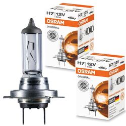 2x OSRAM H7 12V 55W Original Halogen PKW KFZ Glühlampe Glühbirne PX26d