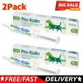 2x Protexin pet health Pro-Kolin for Dogs and Cats Probiotic Paste and Syringe