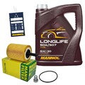 MANN Ölfilter  mit 5l MANNOL FÜR AUDI A3 A4 SEAT SKODA VW GOLF 4 5 6 T5 TDI