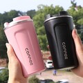 Thermobecher Edelstahl Kaffeebecher to Go Isolierbecher Reise Tumbler Mug