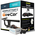 Für SEAT Leon Sportstourer KL8, KLD Anhängerkupplung starr +eSatz 13pol 20- NEU