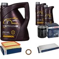 BOSCH Inspektionspaket MANNOL 7L 5W-40 Extreme für Audi A4 8D2 B5 8D5