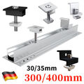 30/40cm Solarpanel Halterung Flachdach Modul Montage Befestigung Solar Schiene