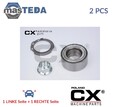 672 RADLAGERSATZ RADLAGER SATZ VORNE CX 2PCS FÜR OPEL VIVARO 1.9L,2.5L,2L