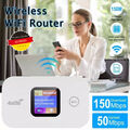 4G/5G Lte WLAN-Router Mobiler WLAN-Router 150Mbit/s Sim-Kartensteckplatz 2100mAh