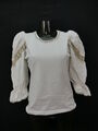 Gr.40 Dirndlbluse schöne Spitzen Bluse für Dirndl Landhaus Trachtenbluse B8089
