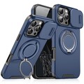Magsafe Hülle für iPhone 17 16 15 14 13 12 11 Pro Max Mit Halter Handy Schutz
