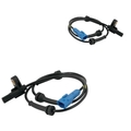 2x MEAT & DORIA Sensor Raddrehzahl hinten links rechts für Peugeot 206 CC 2D