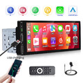 6.86" Autoradio Single 1 Din Apple Carplay Android Auto FM Touchscreen Bluetooth
