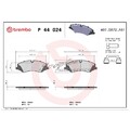 1x Brembo Bremsbelagsatz vorne u.a. für Land Rover | 75720