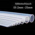 Transparent Food Grade Siliconschlauch ID 2-25mm Silikon Schlauch Wasserschlauch