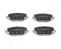 Ashika 51-09-908 Bremsbelagsatz, Scheibenbremse für CHRYSLER DODGE LANCIA VW Bre