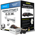 Anhängerkupplung abnehmbar für MERCEDES E-Klasse All Terrain +E-Satz Kit