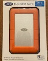 LaCie Rugged MINI 2TB externe Festplatte USB3.0 LAC9000298 - silber / orange