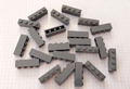 20 Stück Lego 1x4 brick 3010 dark bluish gray / Basisstein, neu dunkelgrau
