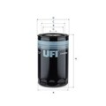 UFI 23.469.00 Ölfilter Anschraubfilter für IVECO EUROCARGO I-III für OPTARE SOLO