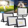 LED Fluter Mit Bewegungsmelder Strahler Scheinwerfer Außenleuchten Garten Lampe