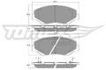 TOMEX Brakes Bremsbelagsatz Scheibenbremse TX 15-58 für HONDA ACCORD 7 CL CN YH