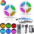 1-30M LED Stripe RGB Leiste Streifen 5050 Band Wasserdicht IP65 Lichterkette 12V