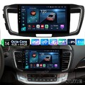 8-Core 4+64G Android 14 AutoRadio Carplay GPS Navi für Honda Accord IX 2013-2017
