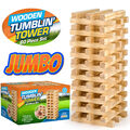 Riesiger Jumbo Tumble Tower Holzblöcke Outdoor Familie Garten Spiel Spaß