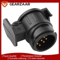 Adapter 13 polig auf 7 polig Anhänger Stecker 12V Auto Steckdose KFZ PKW