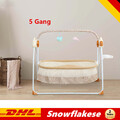 Elektrische Babywiege Automatische Babybett Baby Wippe Bluetooth Musik Funktion