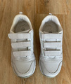Brütting hell grau-weiße Turnschuhe Gr. 38 Sneaker Klettverschluss, Halbschuhe,