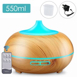 JOUHUT Ultraschall LED Licht Luftbefeuchter Aroma Diffuser Humidifier Diffusor