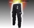 Thermo-Fein-Cord-Hose Herren Sport/Freizeit-Hose Cargo-Jogger Innen-Fleece 67K85
