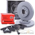 ZIMMERMANN BREMSSCHEIBEN + BELÄGE +WK VORNE FÜR VW TRANSPORTER BUS T5