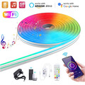 0.5-10m LED Stripe RGB Leiste Streifen WIFI Neon Strip Band Leuchte Lichterkette