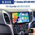6+64GB Für Hyundai i30 2012-2016 Carplay Android 13.0 Autoradio BT GPS Navi DAB+