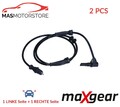 ABS SENSOR DREHZAHLFÜHLER PAAR VORNE MAXGEAR 20-0375 2PCS A NEU OE QUALITÄT