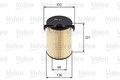 VALEO 585652 Luftfilter für Vw Skoda Audi Seat