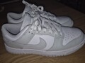 Nike Dunk Sneaker Hellgrau GR.40-fällt kleiner aus( 39) Getragen